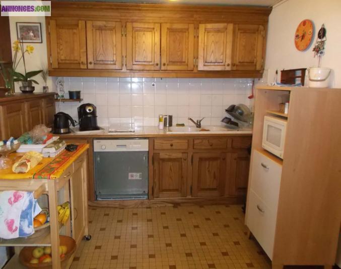 MAISON T5 avec cour à MONTGISCARD