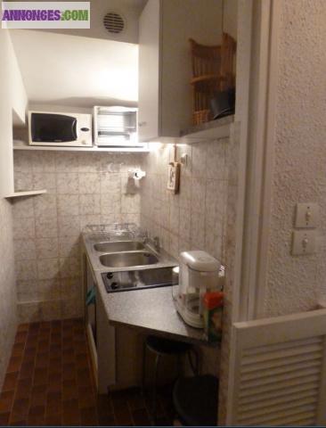 STUDIO MEUBLE TOUTES CHARGES COMPRISES (chauffage, électricité, eau, wifi…)