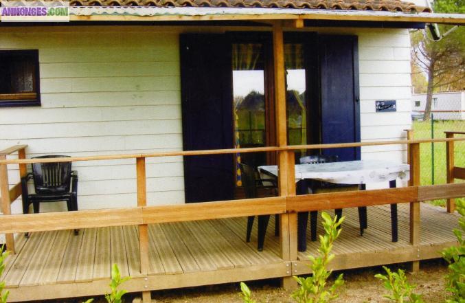 Chalet camping vers palavas les flots