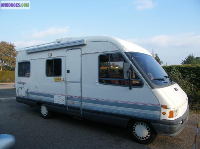 CAMPING CAR CHALLENGER 6 COUCHAGES