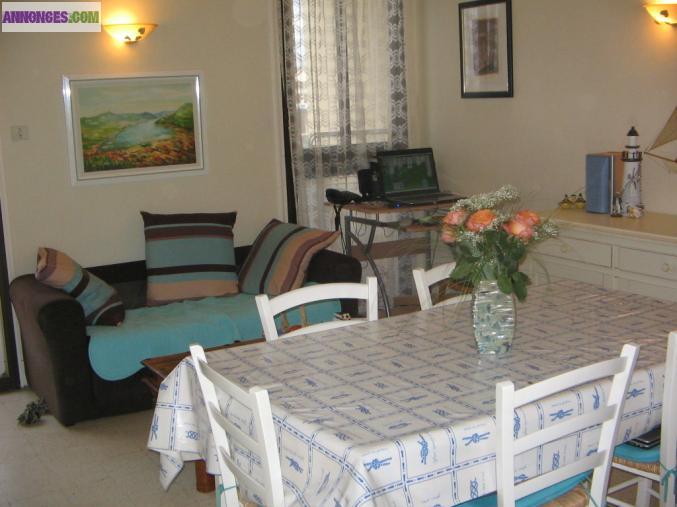 NARBONNE PLAGE APPARTEMENT T2 CABINE 40M2  MEUBLE  112000 Euros