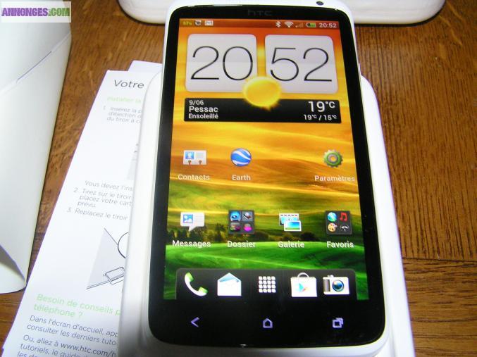 Htc one x 32 go - blanc - etat neuf