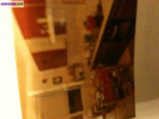 Bel F4;   3 chambre; salon cuisine équipé; salle bain;WC  + la -mains