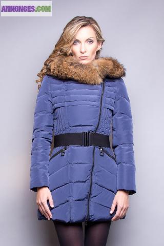 Vêtements de prêt-à-porter en cuir et fourrure