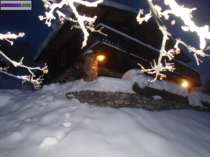 Mon chalet sympa pour nouvel an!!!