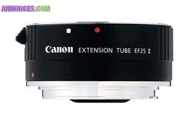Canon objectif macro tube EF 25 II extension