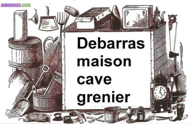 Je débarras de la cave au grenier gratuitement