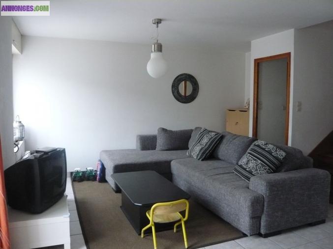 Maison mitoyenne en duplex