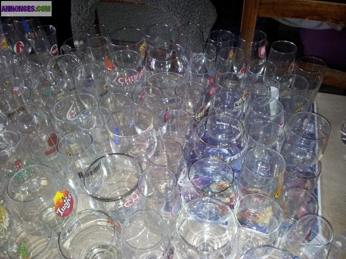 Verres de collection