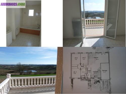 Montpezat, maison neuve 5 pièces à louer