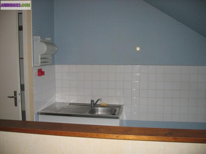 Proche centre ville ancenis loue studio vide