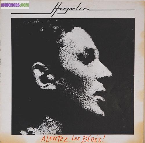 DISQUE VINYLE 33T HIGELIN 33T