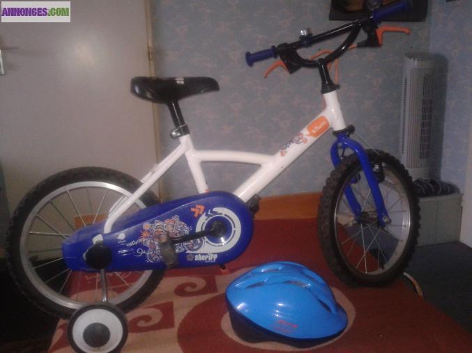 Vélo enfant shérif