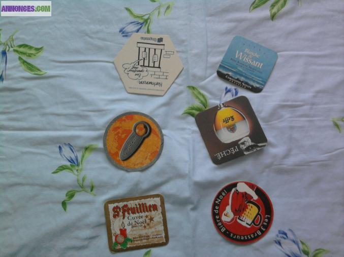 Dessous de verre à bière