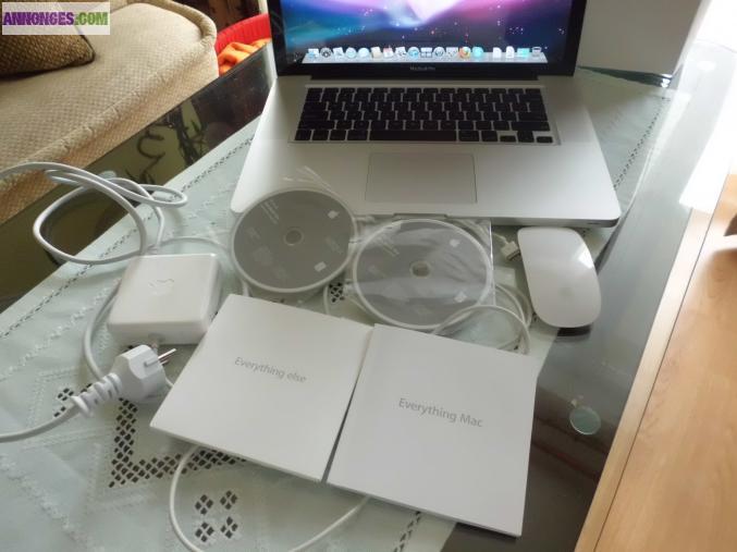 Apple MacBook Pro 15.4 + Magic mouse