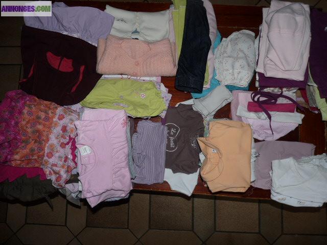 Foire à 1€ vêtements de fille