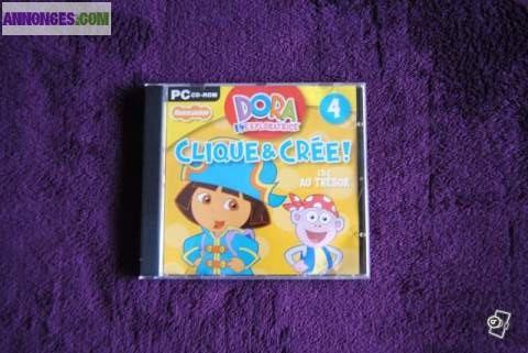 Dora - l'île au trésor + fascicule PC