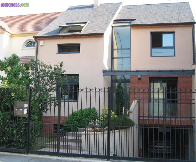 Maison d'Architecte 130 m2  7 pièces