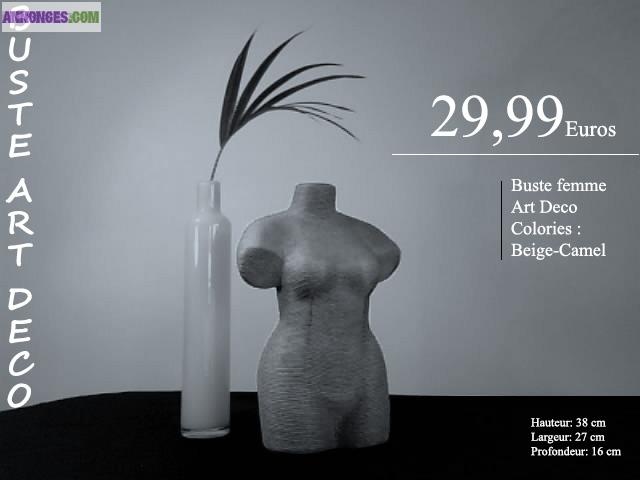 Buste Femme Art Deco