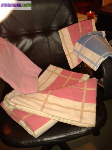 Ensemble housse de couette et taie d' oreiller