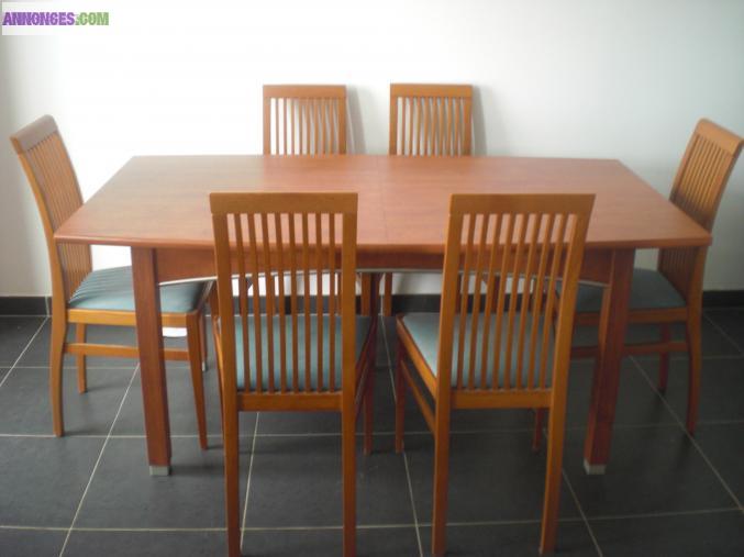 Vends mobilier de salon et de salle a manger