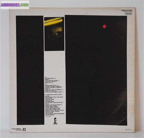 DISQUE VINYLE 33T CHARLELIE COUTURE "POEMES ROCK"