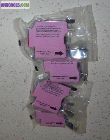 Lot 13 cartouches encre compatible BROTHER  DCP / MFC