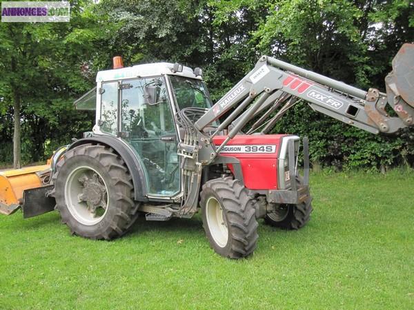 Tracteur agricole Massey Ferguson 394S