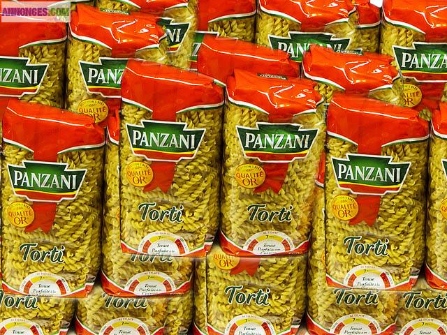 Palettes produits alimentaires de première nécessité