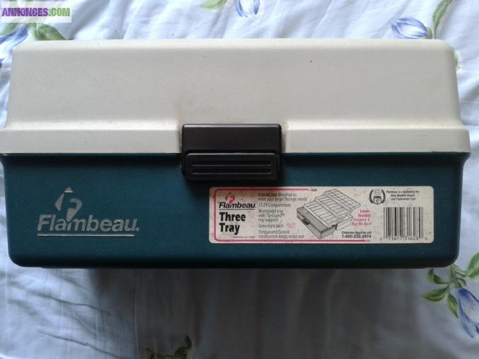 Mallette de pêche de la marque flambeau