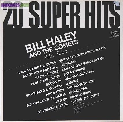 DISQUE VINYLE BILL HALEY AND THE COMETS