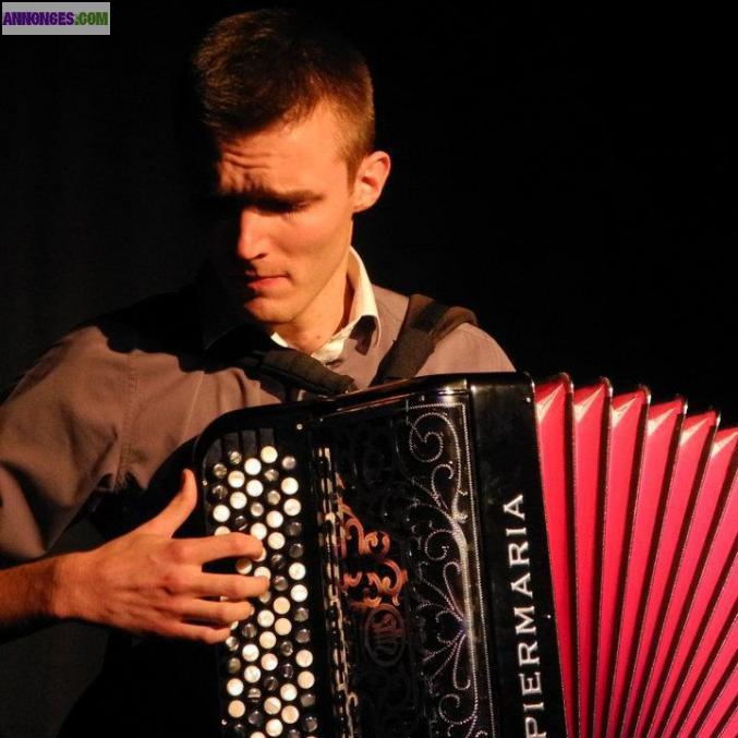 Professeur d'accordéon - Cours d'accordéon