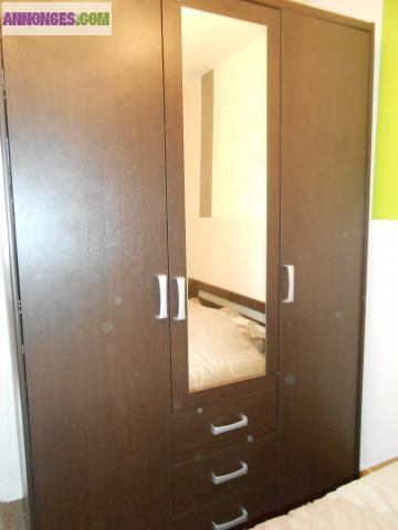 Armoire Winner Wengé