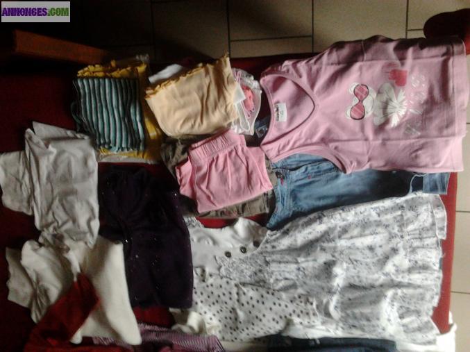 Lot vetement fille 5-6 ans