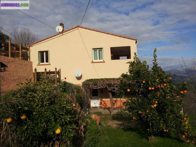 TRES BELLE VILLA ENTRE MER ET MONTAGNE