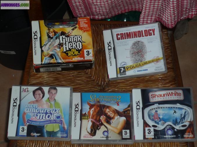 Divers jeux ds