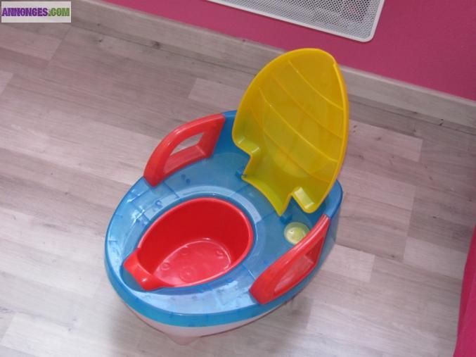 Fauteuil bébé musical avec pot