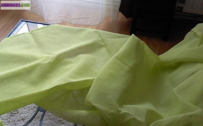 Rideaux Double Voile Heytens