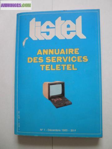 Annuaire des services Teletel