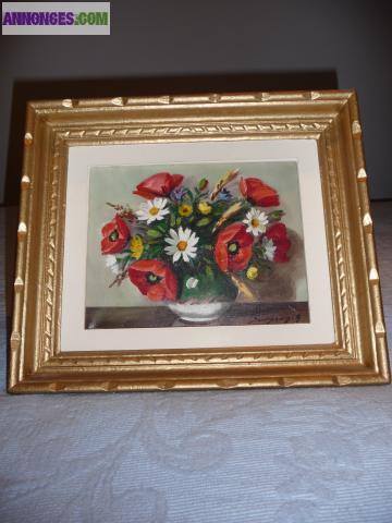 TABLEAU PEINT A L'HUILE