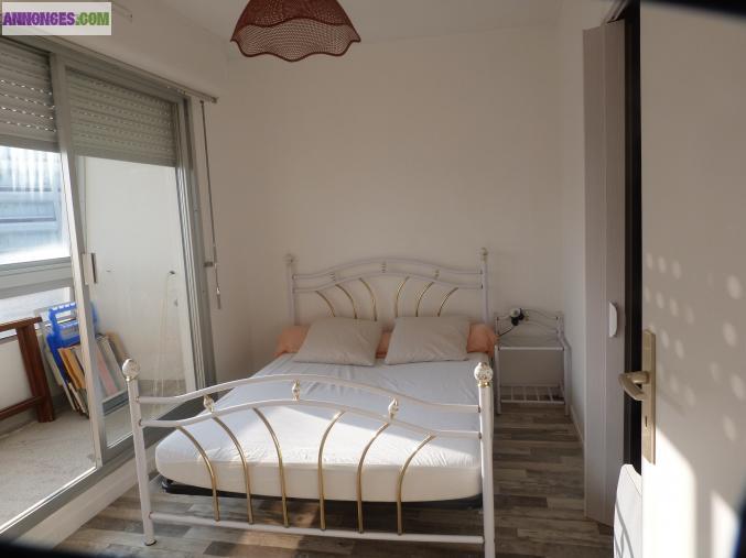 Loue appartement t2 a 100m de la mer