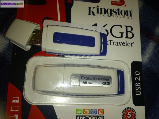 Cle usb 8go ou 16go