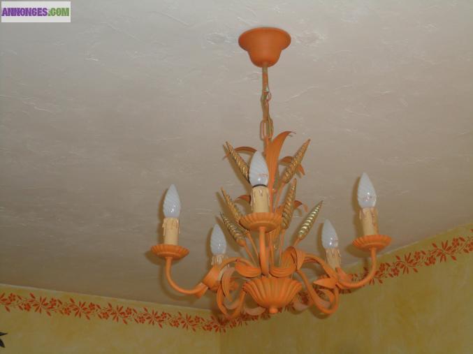 Lustre à 5 branches