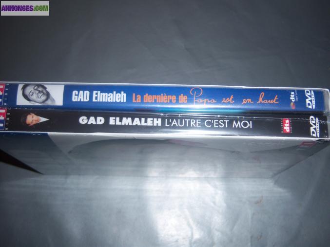 Coffret dvd GAD ELMALEH