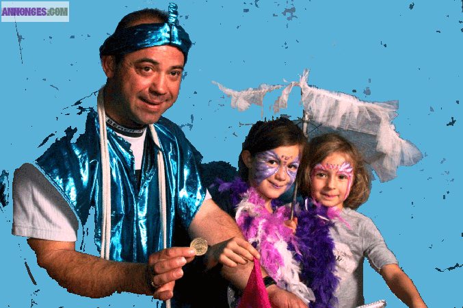 Animation spectacle enfant anniversaire magicien clown Marseille