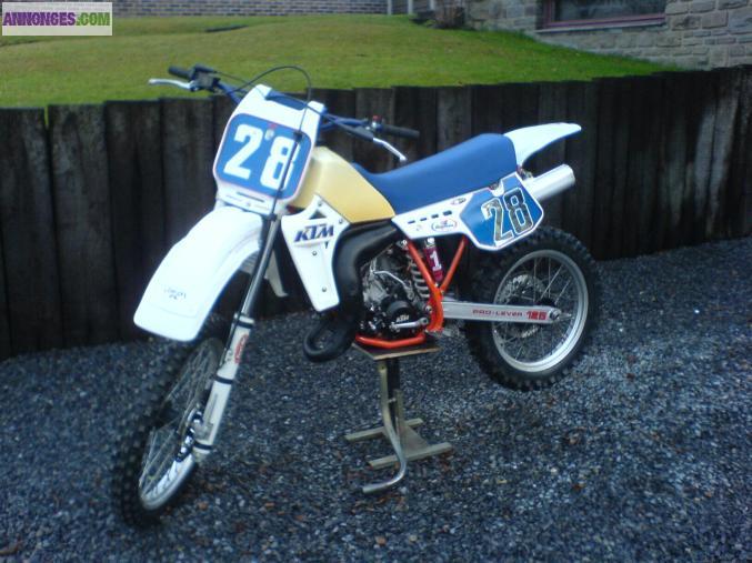 A VENDRE KTM 125 1985 CROSS