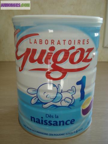 Boite de lait guigoz