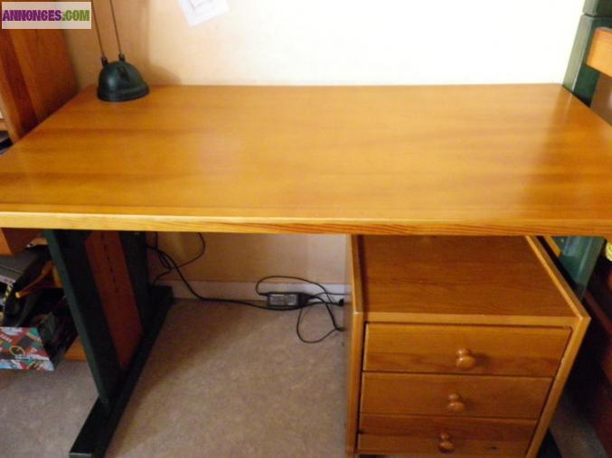 Bibliothèque pin 100% massif