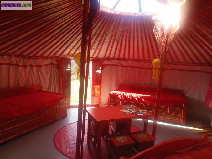 LOCATION YOURTES DORDOGNE