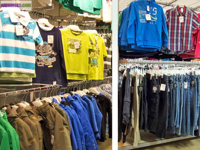 Palettes habillement mixte